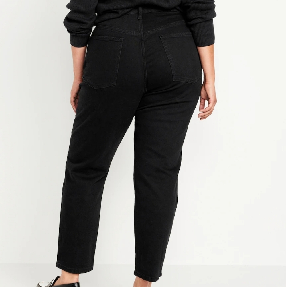 NWT Women's Old Navy Extra High-Rise Sky-Hi Straight Jeans - Picture 6 of 6